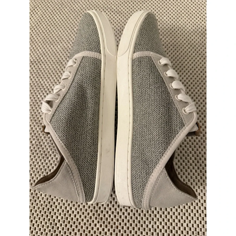 Olukai Sneakers Women 8 38 Pehuea Li Fabric Mesh Convertible Fold Down Heel Grey